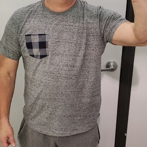 Tshirt Grey with Pocket